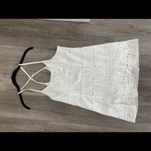 White Vitamin A mini dress